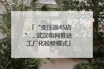“变压器4S店”，武汉电网推进工厂化检修模式