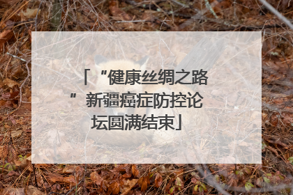 “健康丝绸之路”新疆癌症防控论坛圆满结束