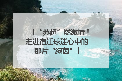 “苏超”燃激情！走进宿迁球迷心中的那片“绿茵”