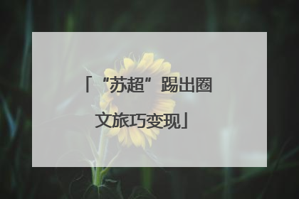“苏超”踢出圈 文旅巧变现