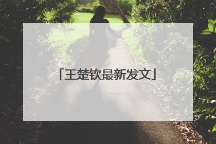 王楚钦最新发文