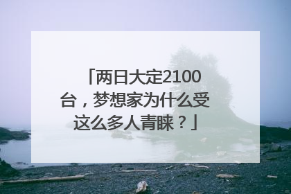 两日大定2100台，梦想家为什么受这么多人青睐？
