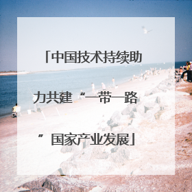 中国技术持续助力共建“一带一路”国家产业发展