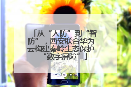 从“人防”到“智防”，西安联合华为云构建秦岭生态保护“数字屏障”