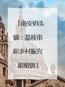 南安码头镇：荔枝串起乡村振兴甜蜜链