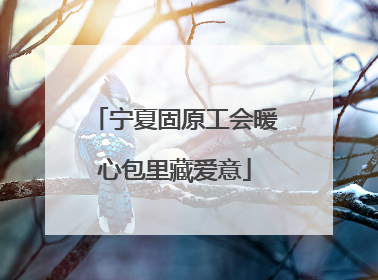 宁夏固原工会暖心包里藏爱意