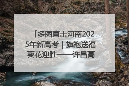 多图直击河南2025年新高考｜旗袍送福 葵花迎胜——许昌高考首日拉开帷幕