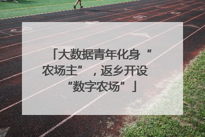 大数据青年化身“农场主”，返乡开设“数字农场”