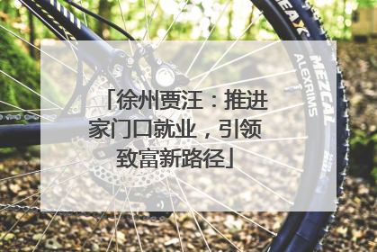 徐州贾汪：推进家门口就业，引领致富新路径
