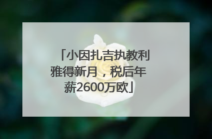 小因扎吉执教利雅得新月，税后年薪2600万欧