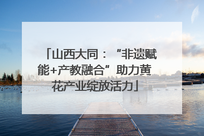 山西大同：“非遗赋能+产教融合”助力黄花产业绽放活力