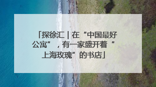 探徐汇｜在“中国最好公寓”，有一家盛开着“上海玫瑰”的书店