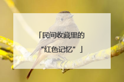 民间收藏里的“红色记忆”