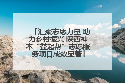 汇聚志愿力量 助力乡村振兴 陕西神木“益起帮”志愿服务项目成效显著