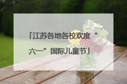 江苏各地各校欢度“六一”国际儿童节