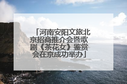 河南安阳文旅北京招商推介会暨歌剧《茶花女》鉴赏会在京成功举办