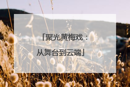聚光黄梅戏：从舞台到云端