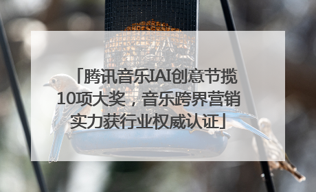 腾讯音乐IAI创意节揽10项大奖，音乐跨界营销实力获行业权威认证