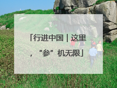 行进中国｜这里，“参”机无限