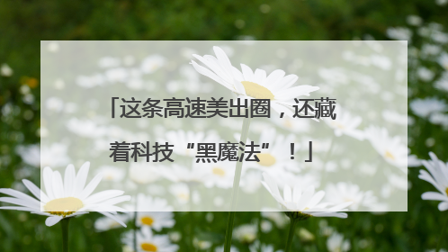这条高速美出圈，还藏着科技“黑魔法”！