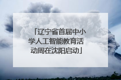 辽宁省首届中小学人工智能教育活动周在沈阳启动