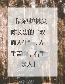 郧西护林员陈长贵的“双面人生”：左手青山，右手亲人