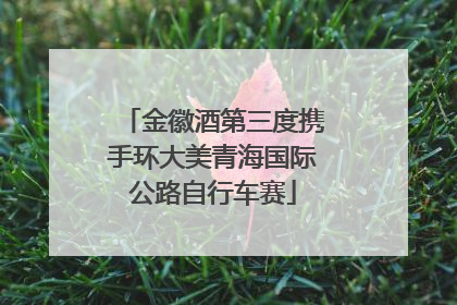 金徽酒第三度携手环大美青海国际公路自行车赛