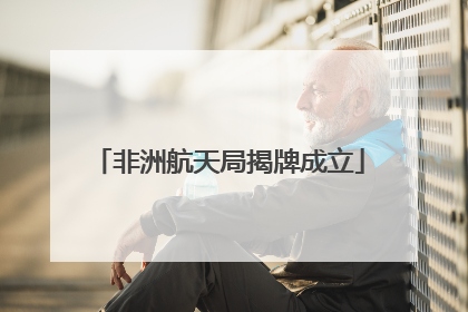 非洲航天局揭牌成立