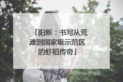 阳新：书写从荒滩到国家级示范区的虾稻传奇