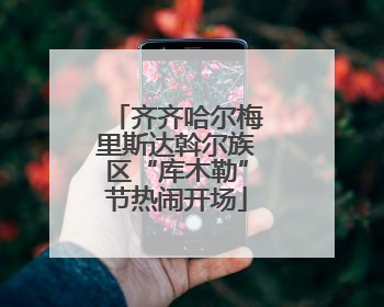 齐齐哈尔梅里斯达斡尔族区“库木勒”节热闹开场