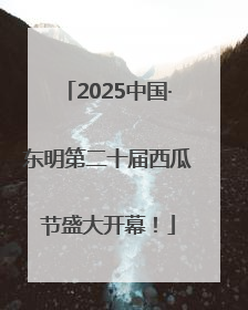 2025中国·东明第二十届西瓜节盛大开幕！