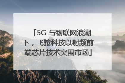 5G 与物联网浪潮下，飞骧科技以射频前端芯片技术突围市场